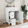 Bathroom Vanity Cabinet With Sink - White - Image 5