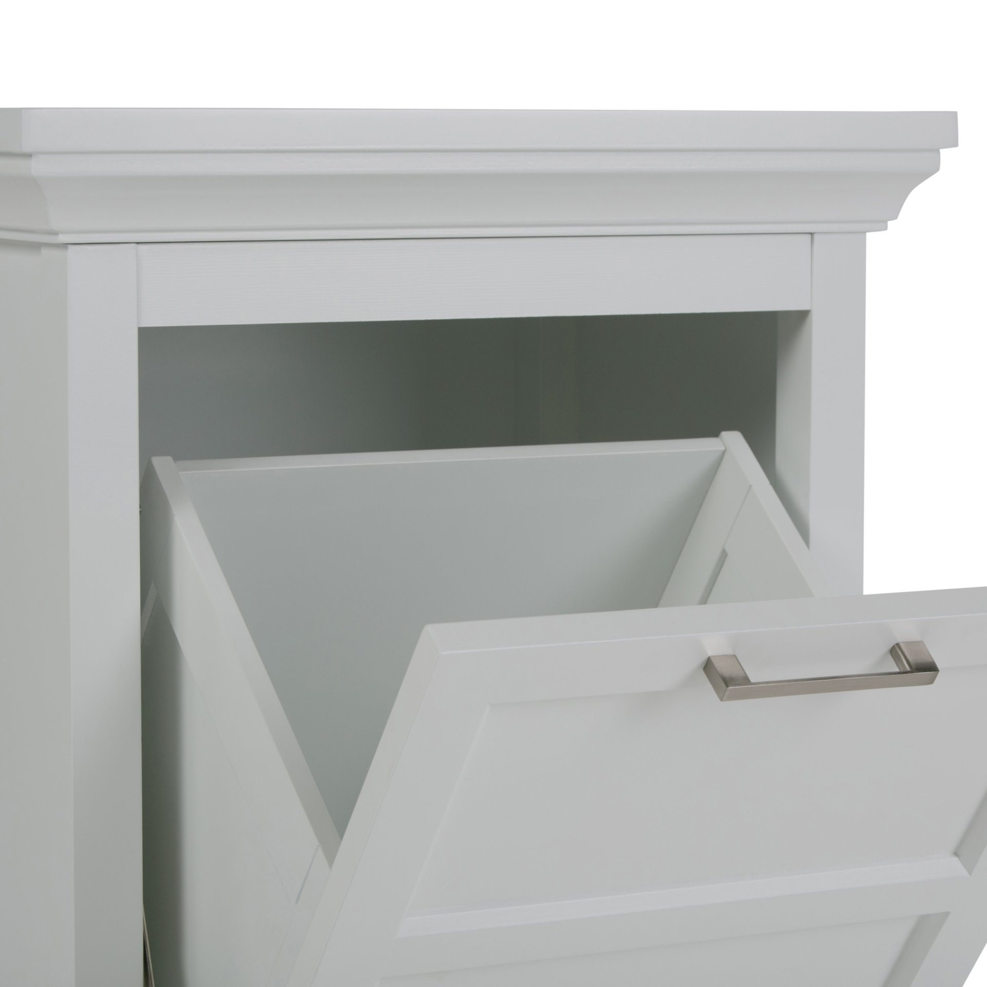 Avington - Laundry Hamper - Pure White - Image 5