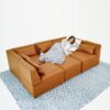 Reno - Modular Sofa - Cognac - Image 6