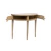 Vintage Inspired Storage Console Table With Fluted Doors - Reclaimed Wheat - Image 8