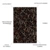 Fenix - Accent Rug - Black / Gold - Image 4