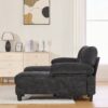 U Shaped Sectional Sofa Couch With Dual Chaise Lounges, Storage Pockets, Armrest Pillows - Black - Image 8
