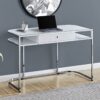 Computer Desk For Home Office, Laptop, Storage Drawers, Contemporary And Modern - White - Image 9