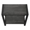 Accent Table, Side Industrial - Black - Image 5