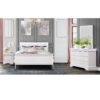 Charlston - King Sleigh Bedroom Set With LED Lighting - White - Image 11