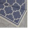 Sunshine - 2'7" X 7'3" Indoor, Outdoor Area Rug - Blue - Polypropylene - Image 3