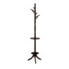 Free Standing Coat Rack 6 Hooks For Entryway With Umbrella Holder - Cherry - Image 2