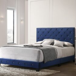 Suffolk - Full Bed - Navy Blue