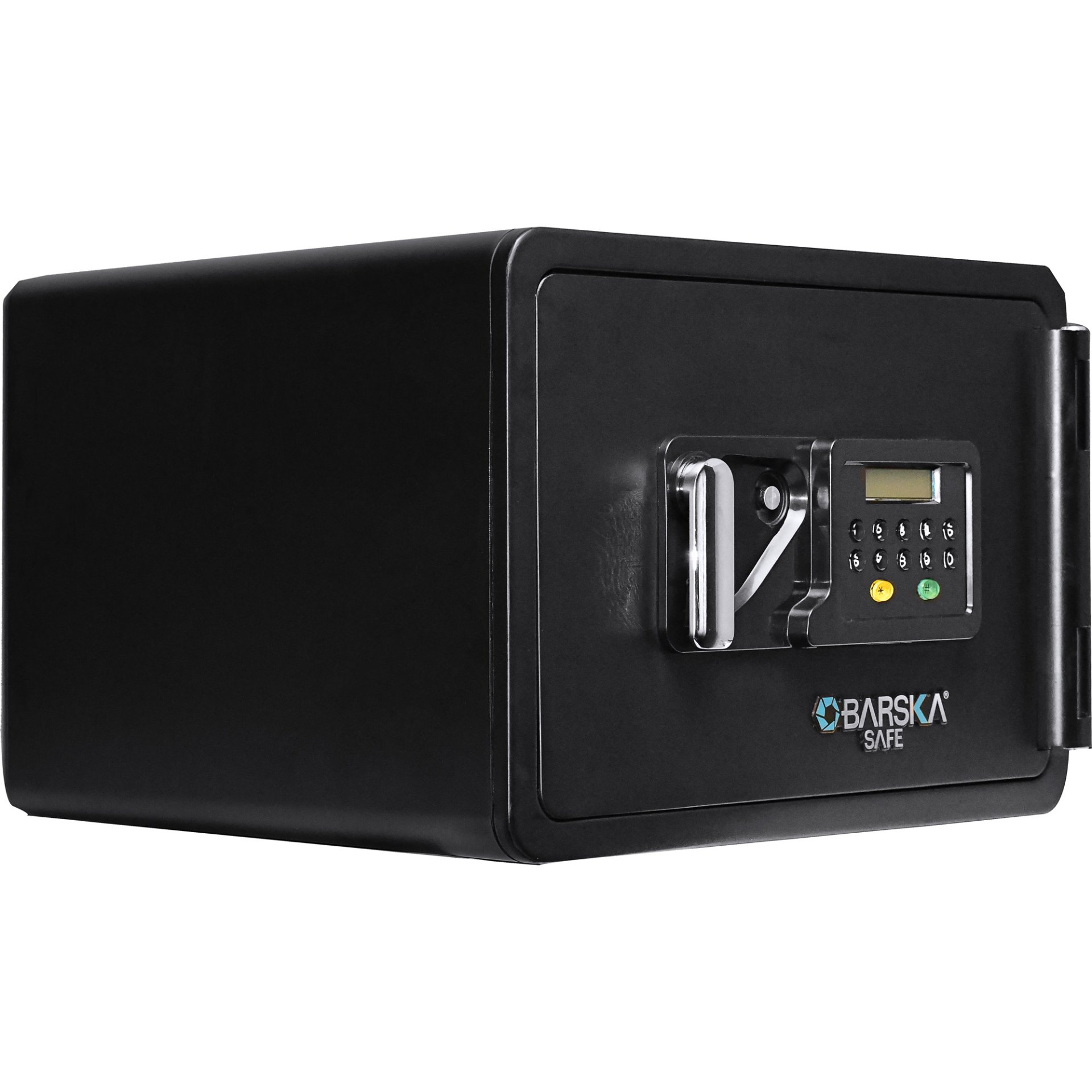 0.54 Cubic Ft Keypad Fireproof Security Safe - Black - Image 5