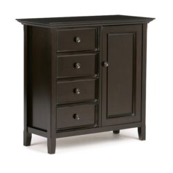 Amherst - Medium Storage Cabinet - Hickory Brown