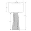 Lighting, Table Lamp, Ceramic, Contemporary - White - Image 5