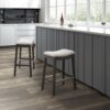 Belfast - Counter Stool Upholstered - Cream - Image 6