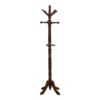 Free Standing Coat Rack 11 Hooks For Entryway - Cherry - Image 2