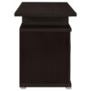 Sleek Office Desk With 2 Drawers Reversible - Cappuccino - Image 10
