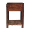 T Bar Nightstand - Dark Brown - Image 8