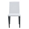 Elegant Dining Chairs (Set of 4) Comfortable & Versatile With Metal Legs - White / Black - Image 14