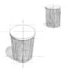 Demy - Metal And Wood Accent Table - Cognac / Gold - Image 9