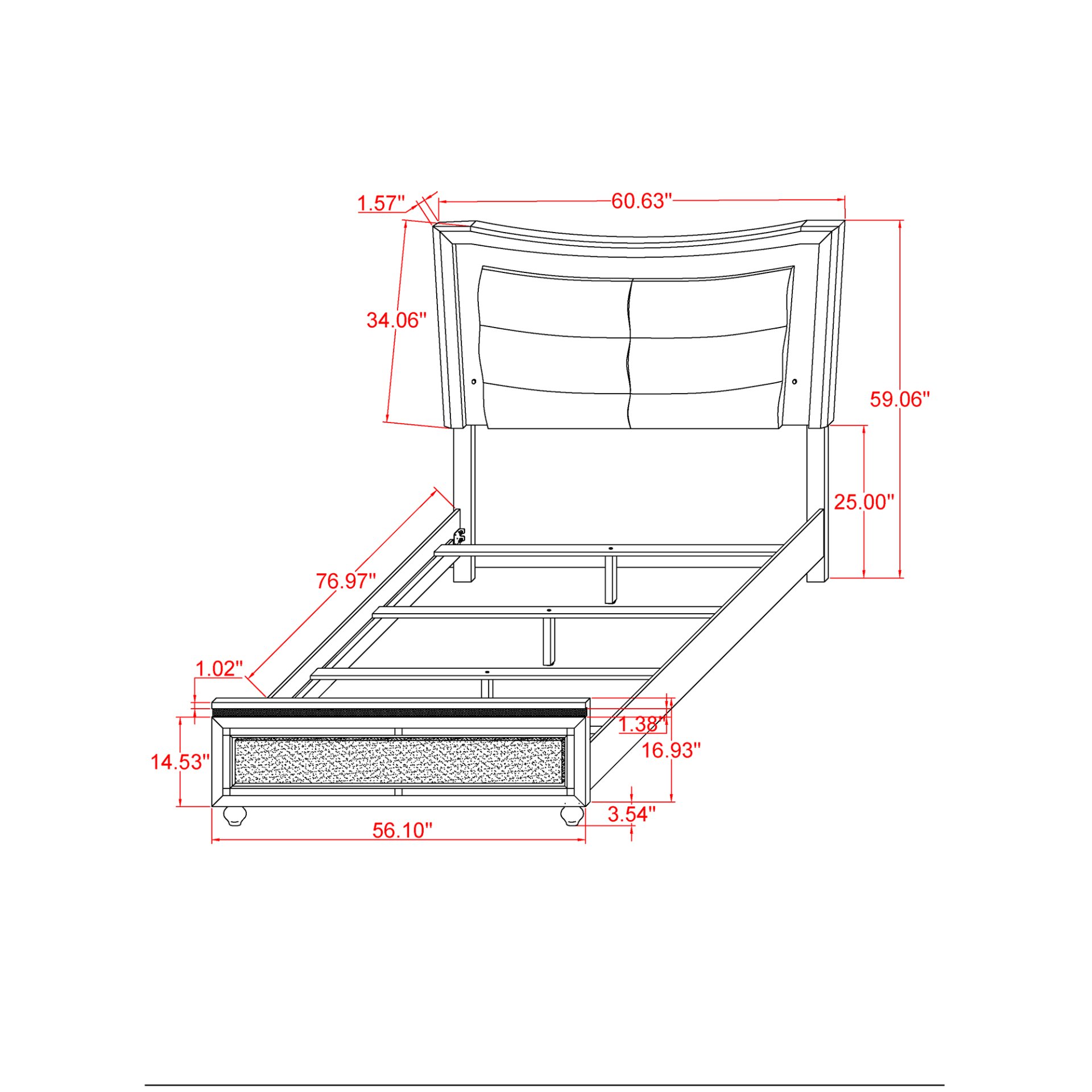 Maloise - 5 Piece Full Bedroom Set - White - Image 9