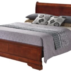 Full Charming Traditional Bed - Cherry