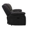 Marshall - Reclining Console Loveseat - Black - Image 3