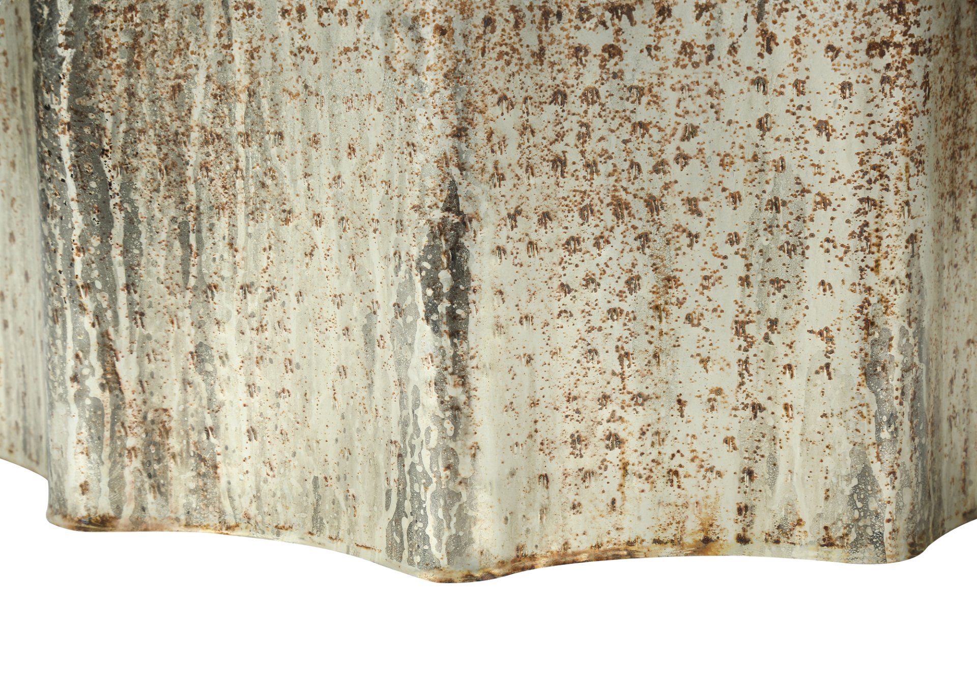 Drum Accent Side Table, Contemporary & Modern - Gold - Image 8