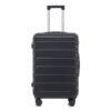 Set 3 Pieces 20" / 24" / 28" Abs Spinner Wheel Luggage, Matching Color, With Combination Lock - Black - Image 27