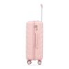 Set 3 Pieces 20" / 24" / 28" Abs Spinner Wheel Luggage, Matching Color, With Combination Lock - Pink - Image 24