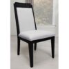 Dining Side Chair (Set of 2) - Black / Ivory - Image 2