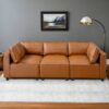 Reno - Modular Sofa - Cognac - Image 5
