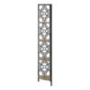 Bookshelf, Bookcase, Etagere, Corner, 4 Tier, For Office, Transitional - Taupe - Image 2