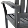 Baxter - Rocking Loveseat - Dark Gray - Image 13