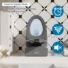 Ceramic 1 Piece Toilet With Tornado Flush And Soft Closing Seat - Light Gray - Image 12