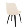 Giovanni - Contemporary / Dining Chair (Set of 2) - Black / Cream - Image 4