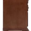 Elegant Traditional Nightstand - Cappuccino - Image 5
