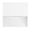 Lift Top Coffee Table With 2 Drawers, Hidden Space And LED Lights For Living Room - White - Image 13