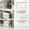 30" Bathroom Vanity With Sink, Soft Close Storage Cabinet - White - Image 7