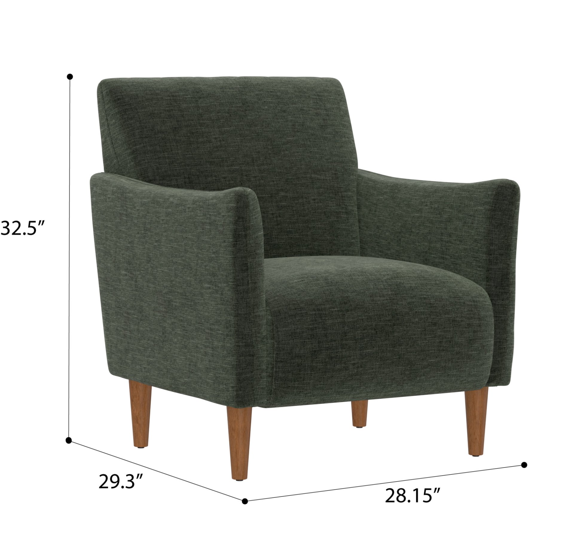 Lexi - Accent Chair - Green - Image 6