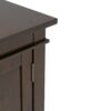 Carlton - TV Media Stand - Dark Tobacco Brown - Image 3