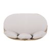 Outdoor Wicker Daybed With Pillows - Light Brown / Beige - Image 8
