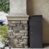Steel Large Single Compartment Locking Parcel Drop Box With Keyed Access - Gray - Image 11