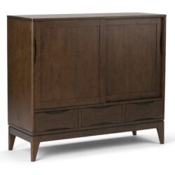 Harper - Medium Storage Cabinet - Walnut Brown