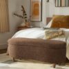 Flip Top Storage Bench - Chocolate - Image 6