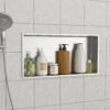 25" X 13" Shower Niche, Durable And Rust Resistant - Brushed Nickel - Image 5
