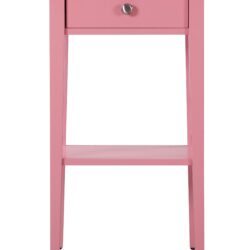 Contemporary Nightstand - Pink