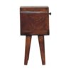 Extra Mini Curve Lower Nightstand - Chestnut - Image 4