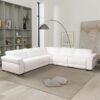 Yohan - Reclining Sectional Sofa - White - Image 3