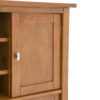 Warm Shaker - Handcrafted TV Media Stand - Light Golden Brown - Image 5