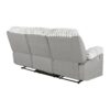 Bruni - Sofa With Manual Recline Function - Gray - Image 5