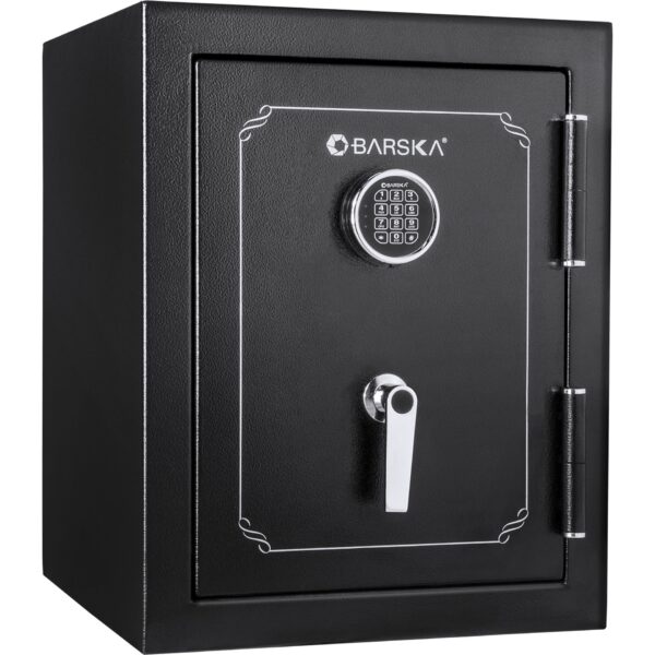3.51 Cubic Ft Fireproof Safe Vault - Black