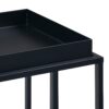 Garner - Tray Top C Side Table - Black - Image 6